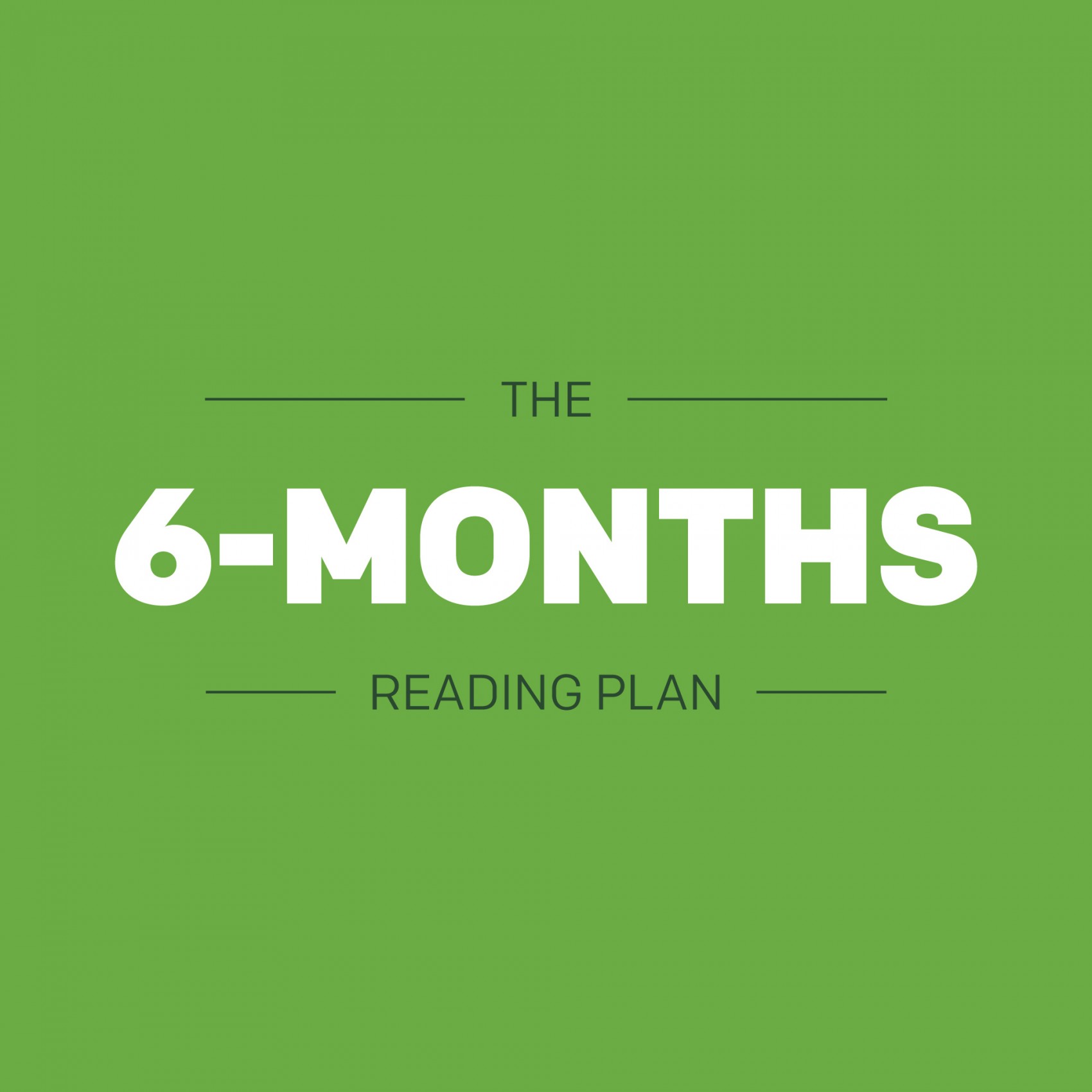 6Month Bible Reading Plan Studies NewSpring Church